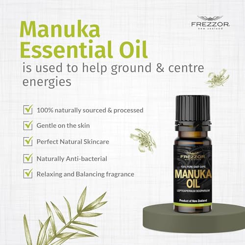 Aceite Esencial de Manuka FREZZOR 10ml 5 Botellas miniatura 7