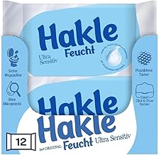 Hakle - Feucht Ultra Sensitiv 12 Packungen