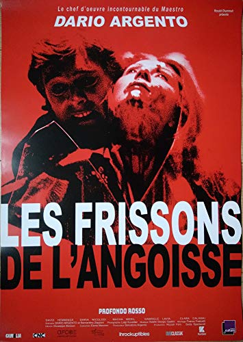 Affiche Cinéma Originale Les Frissons de l'Angoisse Dario Argento 160x120 cm