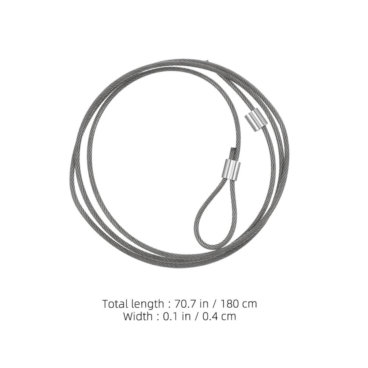 GOOHOCHY Basketball Net Installation Kit Steel Chain Net Threading Strong Dependable