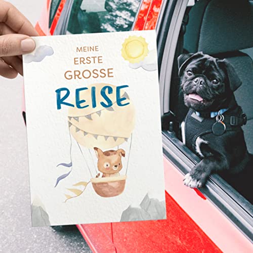 Kipitan Geschenk für Hundebesitzer: 30 Meilensteinkarten für Hund, Frauchen & Herrchen – als Hundetagebuch und Erinnerung an das erste gemeinsame Jahr