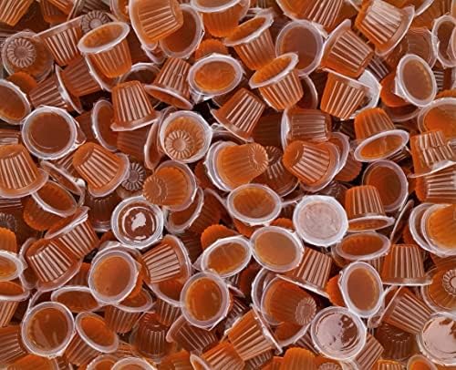 50 Reptile Jelly Pots Reptile Food, Fruit Jelly Cups for Lizards, Geckos, Ants, Birds, Parrots & Feeder Insects (Mixed)