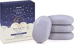 Sabonete em Barra Cuide-se Bem Boa Noite 4 Unidades 80g Cada