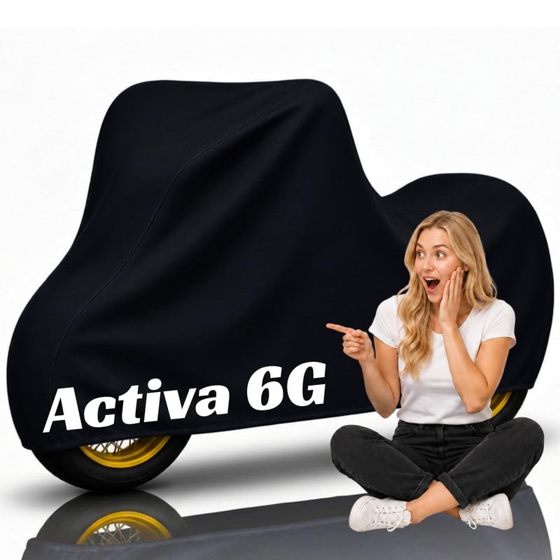 Image of Loving Ultra 100% Waterproof Scooty Body Cover for Activa 6G Scooty Cover for Rain & Dust| Dustproof & Scratch Resistant | Two Wheeler Covers with UV & Heat Resistant | All Weather Protection