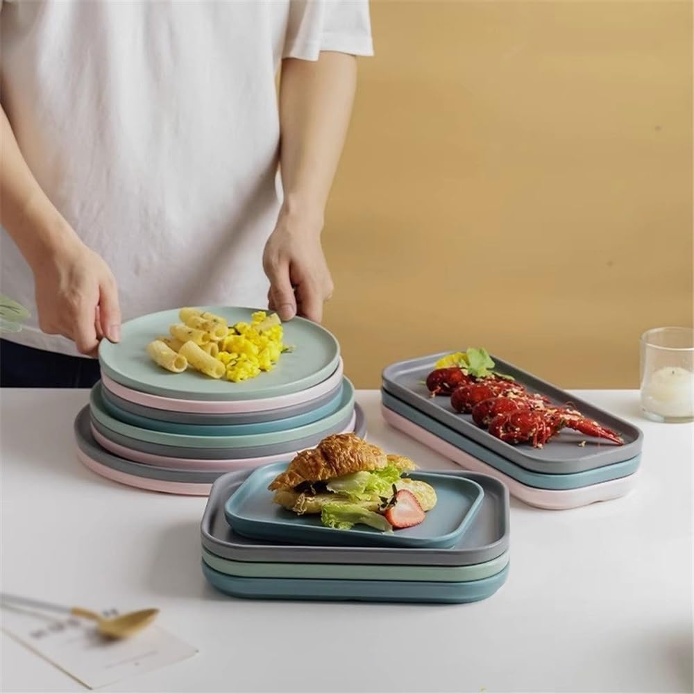 Vielseitige Abtropfschale für Pflanzen im schlichten skandinavischen Stil (Pink, S)