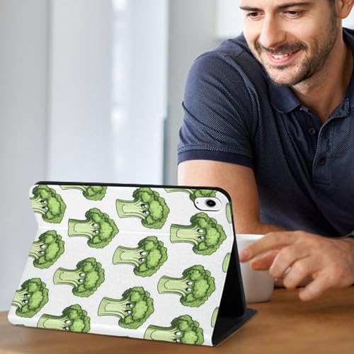 Housse de tablette compatible iPad 10e génération et A16 11" motif chou-fleur - 2