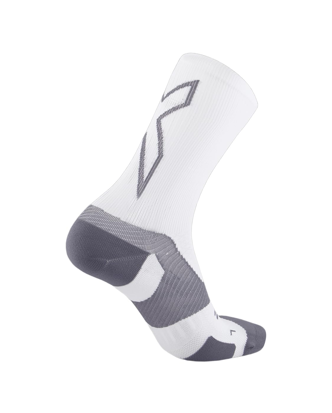 2XU Skarpety unisex Vect Crew - odprowadzające wilgoć, oddychające i wspierające skarpety sportowe