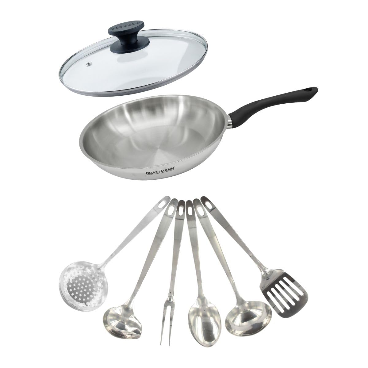 Poêle tous feux Fackelmann 28cm pour de grands repas sains en famille