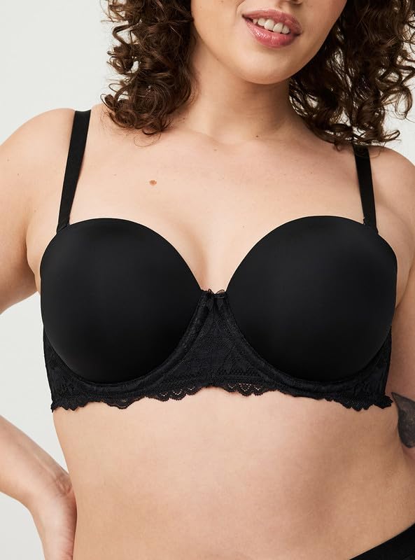 Torrid Women's Plus Size Strapless Lightly Lined Smooth Bra - Image 4
