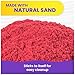 Kinetic Sand, Stamp N' Roll Crayon Multi-Pack, Easter Basket Stuffers, Includes 12 oz (4 Colors) Moldable Play Sand, Toddler Toys, Arts and Crafts for Kids