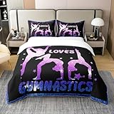 Taille : Cette housse de couette décorative ne comprend pas de couette ou de doudou, Taille 220x240 (1 housse de couette : 220 x 240 cm, 2 taies d'oreiller : 65 x 65 cm).