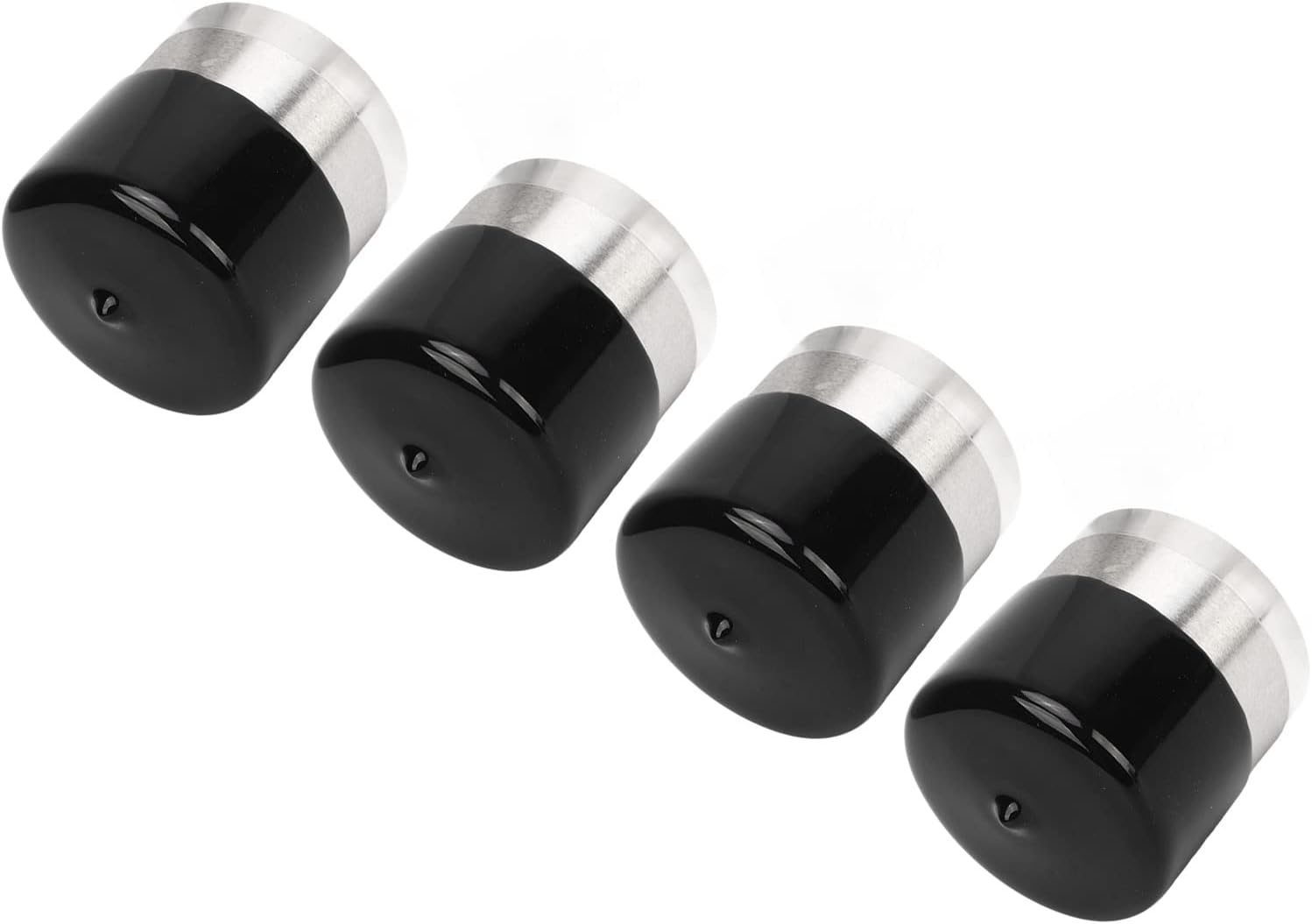 1980 SS Trailer Hub Bearing Caps, Wheel Bearing Protector, Stainless Steel Dust Caps for Boats Yachts Trailers, 4 Pcs Set with High Strength Anti Aging Design