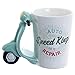 Produktbild Close Up Retro Tasse: Speed King Auto Repair mit 3D Roller Henkel - 100% Keramik