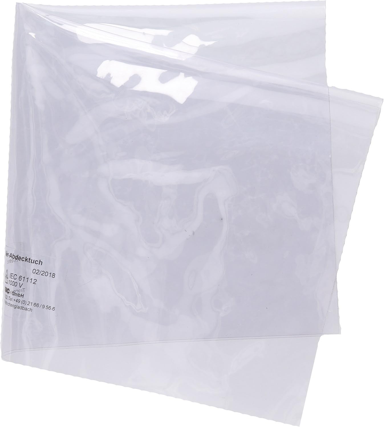Toile de recouvrement transparente KS TOOLS isolation contre les chocs