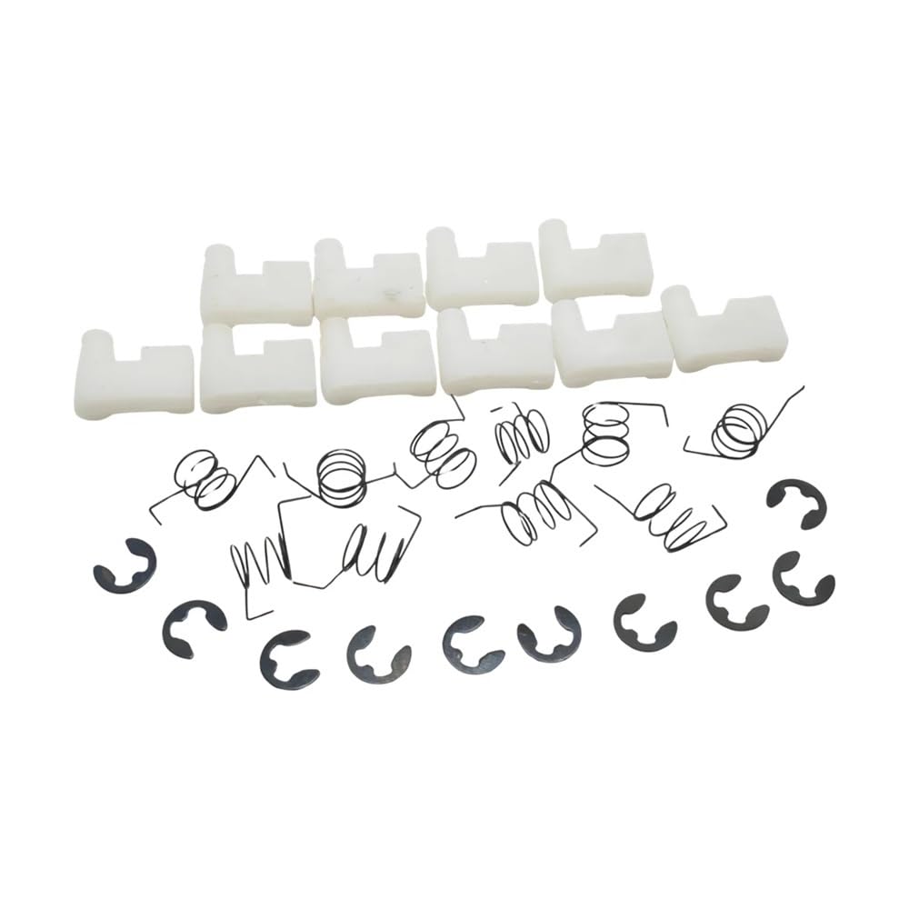 Juego de 20 Clips de Resorte for trinquete de Volante de Arranque de rebobinado, Aptos for motosierras de Gasolina de 4500, 5200, 5800, 45 CC, 52 CC y 58 CC.
