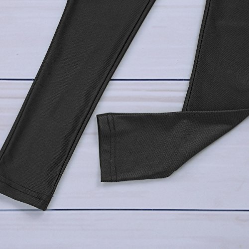 image for dPois Kids Big Girls' Long Sleeves Full Length Gymnastics Dance Jumpsu