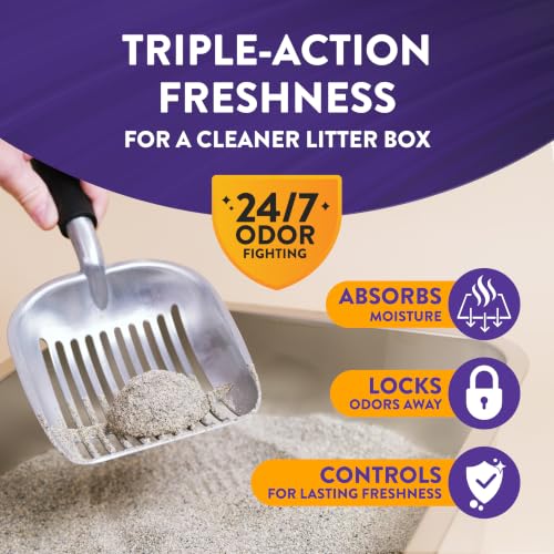 ARM & HAMMER Slide Platinum Easy Clean-Up Clumping Cat Litter, 34 lbs - image 4