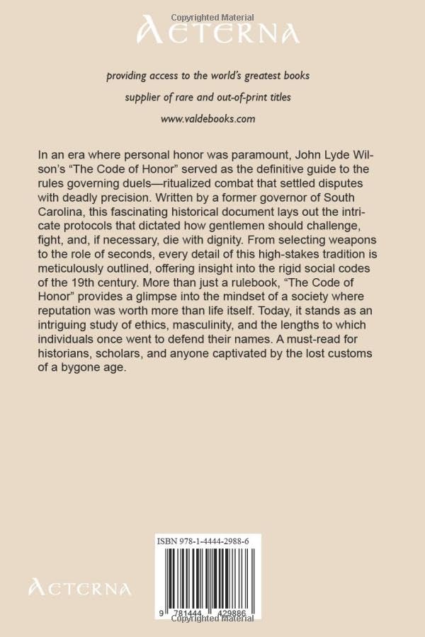 The Code of Honor. Or, Rules for the Government of Principals and Seconds in Duelling - Image 2