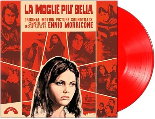Album Art for La Moglie Piu Bella (Original Soundtrack) - Limited 140-Gram Red Colored Vinyl by Ennio Morricone