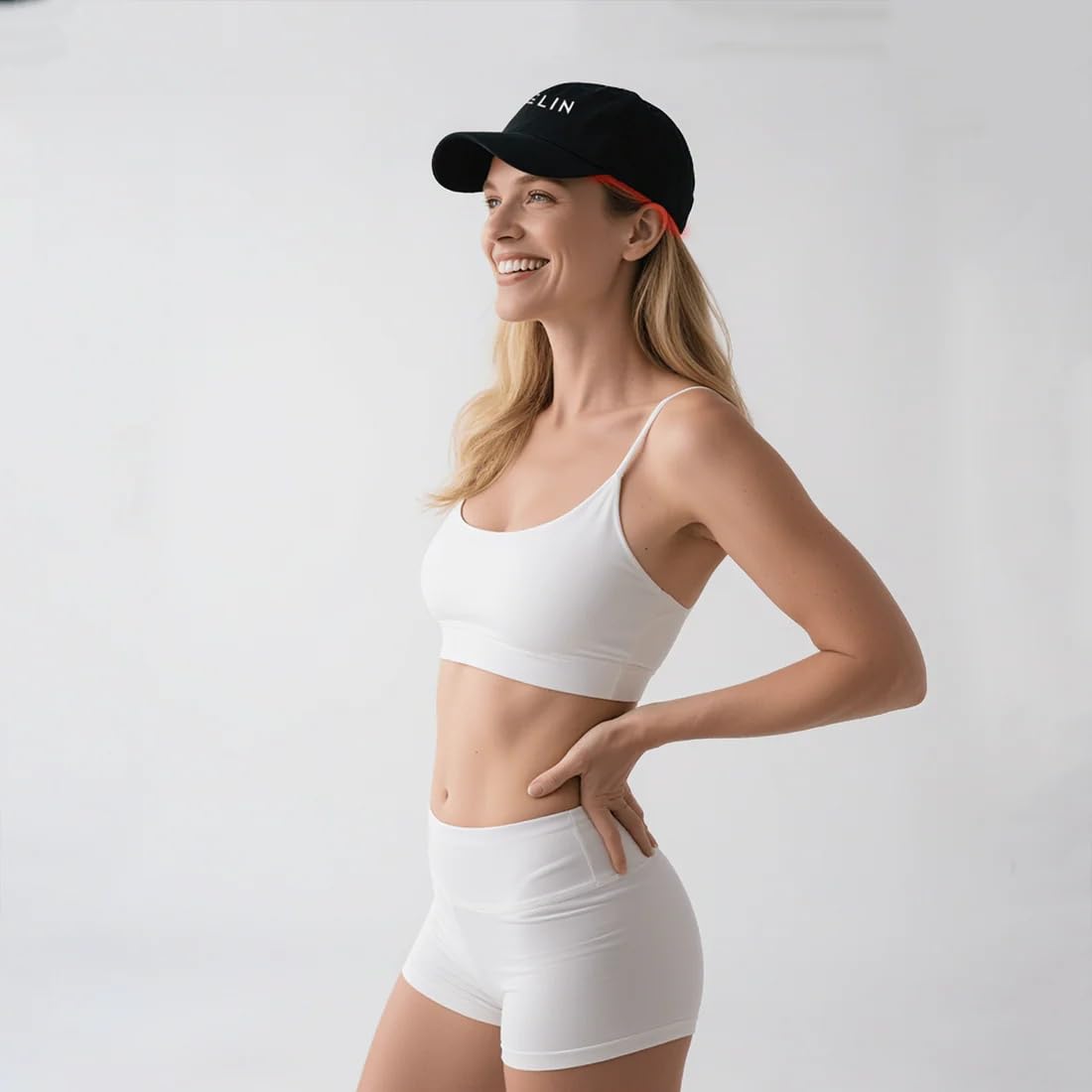 MEGELIN GrowLux Gorro de terapia de luz roja – 405 LED (630 nm + 810 nm + 850 nm) – Optimiza la circulación sanguínea y promueve el crecimiento del cabello – Gorro recargable para hombres y mujeres