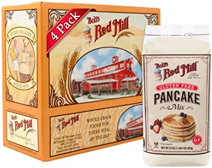 Bob's Red Mill Gluten Free Pancake Mix, 22-ounce (Pack of 4)