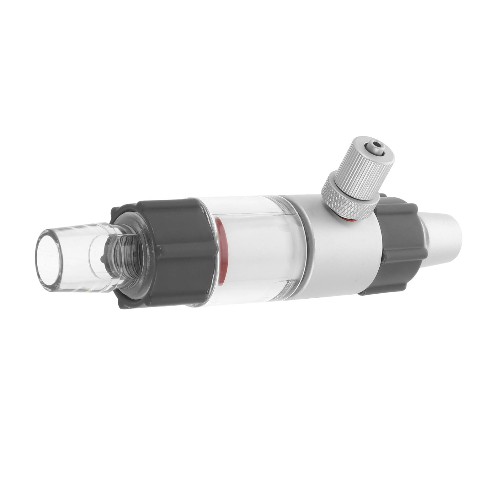 Co2-diffusor für Aquarium Keramik Ausströmerstein Extern Inline Zerstäuber für Bepflanzte Aquarien Blasenverteiler Zubehör für Hydroponik und Aquascaping