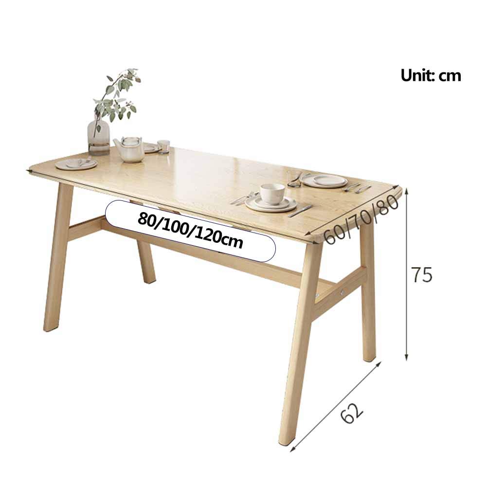 Domowe biurko komputerowe, proste biurko do pisania studenckiego, prostokątne nowoczesne biurko, biurko w sypialni, pogrubione i stabilne biurko, C, 100 * 60 * 75 cm
