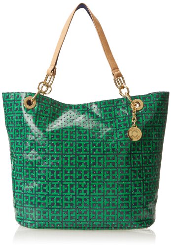 Tommy Hilfiger TH Signature Reversible Th88 Coated Canvas Shoulder Bag