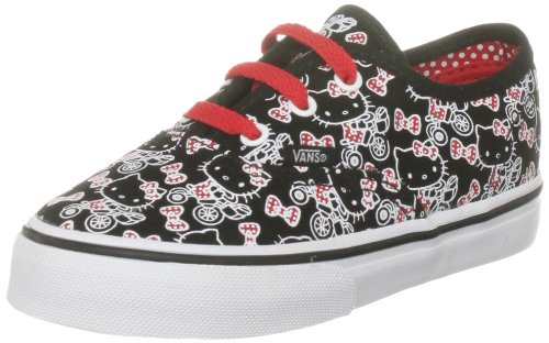 Vans K AUTHENTIC VKUKL8S, Baskets mode mixte enfant - Noir-TR-F4-129, 33 EU