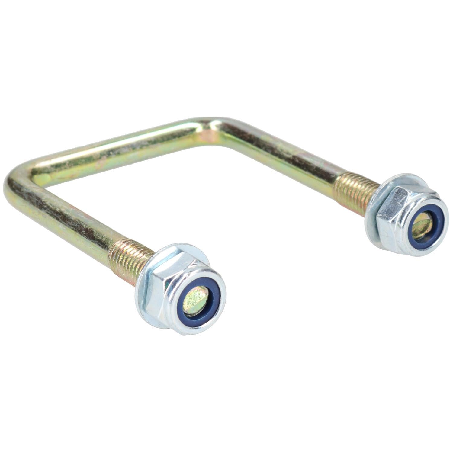 2 étriers En U M10 40x88mm Pour Remorques Haute Résistance - Avec écrous Nyloc Et Rondelles