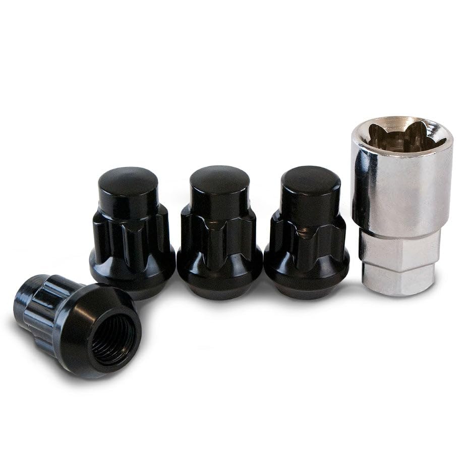 20PC Steel Open Ended Wheel Lug Nuts M12x1.25 Thread 48MM Titanium Blue eBay - N