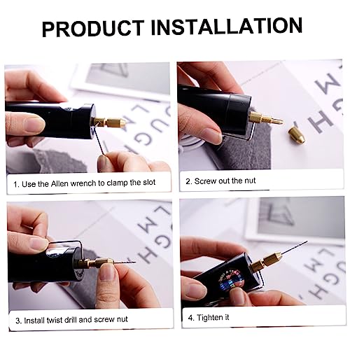 Taladro eléctrico mini Usb para manualidades miniatura 4