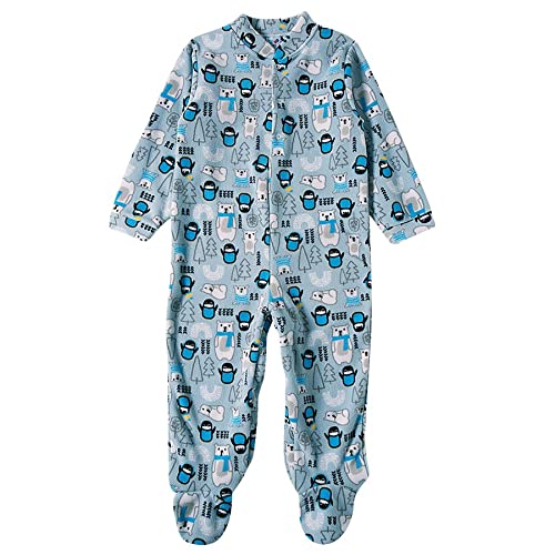 Pijama Macacão, Tip Top, Unissex, Azul, 4