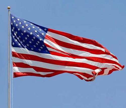 Reidferr American Flag 2X3 Outdoor - Heavy Duty Us American Flags For Outside 2X3 Ft With Embroidered Stars Sewn Stripes Usa Flags Long Lasting With 2 Brass Grommets #TOP6