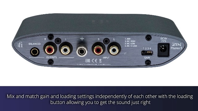 Amazon.com: iFi Zen Phono 3 Phono Preamp Reduce Hiss & Noise on