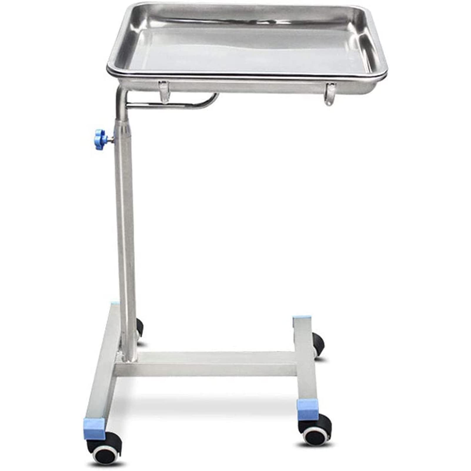 Carro De Salón De Belleza, Carro De Metal De Altura Ajustable con Tapa Plana, Carro De Acero Inoxidable Extraíble, Equipo De Instrumentos De Salón De SPA Médico, para Suministros Médicos
