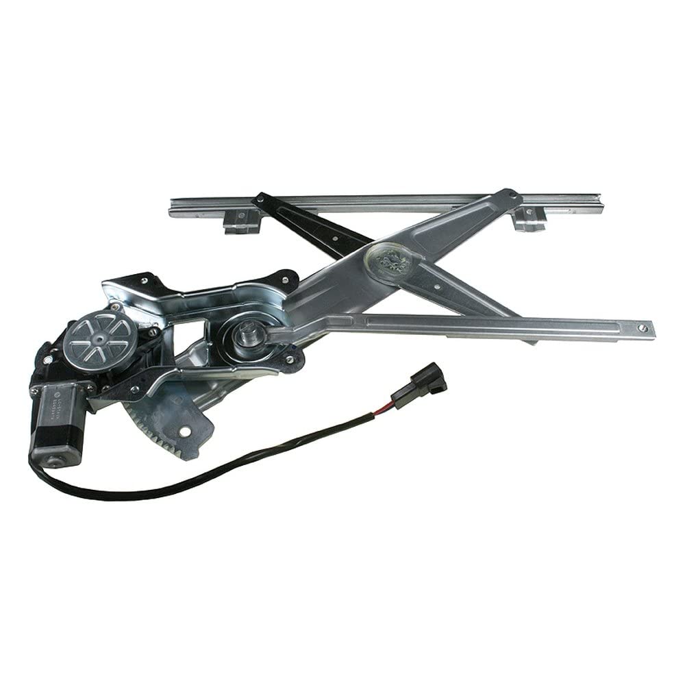 TRQ Front Left Power Window Regulator &amp; Motor Assembly Drivers Side Compatible with 2005-2010 Chevrolet Cobalt GM1350161