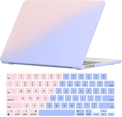 Miniatura 82 de Se7enline Compatible con MacBook Air 15 pulgadas 2025 2024 2023 estuche M4 M3 M2 para Mac Air 15.3-pulgadas Modelo A2941/A3114/A3241 Funda Oro