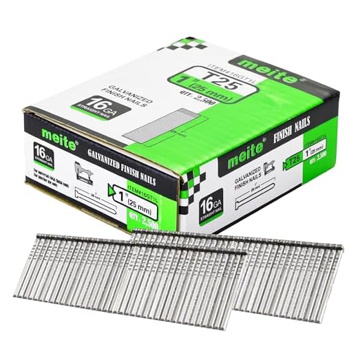 Galvanized Finish Nails for Woodwork