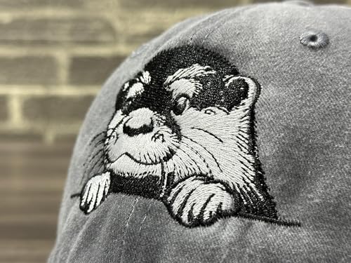 Image of Embroidered Animal Hat Gift for Men Women, Adjustable Baseball Cap | Animal Lover Collection, Casual Outdoor Wear, Breathable Cotton Fabric, Adjustable Buckle Closure