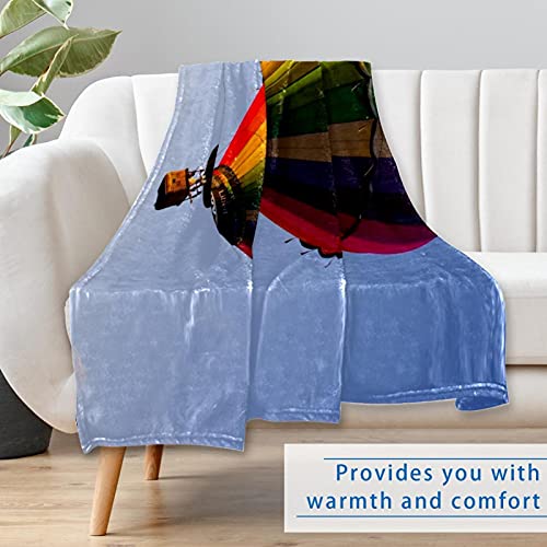 Couverture douce montgolfière plaid de qualité pour lit et sofa - 7