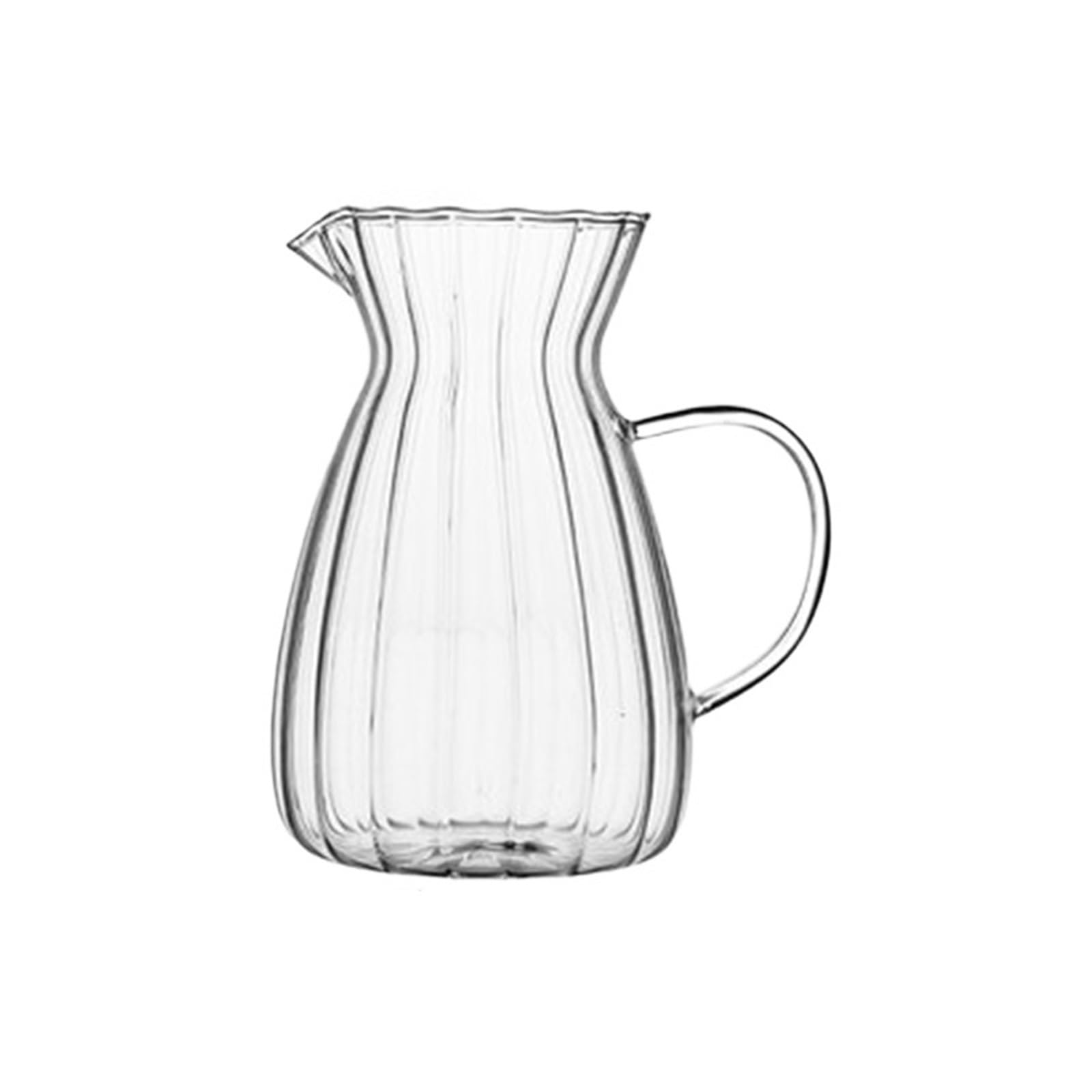 Juego de jarra leche y café transparente con mango, taza espuma Espresso, separador té, vajilla, 2 uds Para Espumar(500ml)