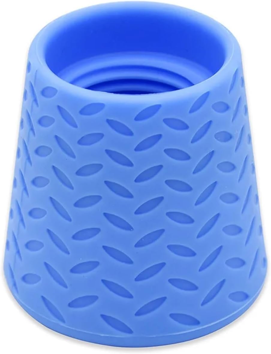 Dog Shower Attachment 8PCS Silicone Pet Shower Head - Portable, Outdoor Dog/Cat Shower Cleaning Supplies(Blue)