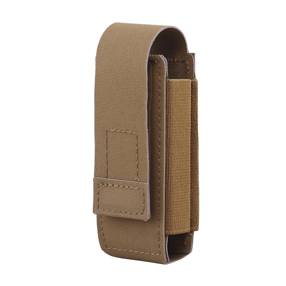 Spray MOLLE Pouch,Magic Sticker Pepper Spray Holder Tactical Belt Flashlight Holder for Duty Belt