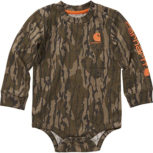 Image of Carhartt Baby Boys' Knit Long Sleeve Crewneck Bodysuit