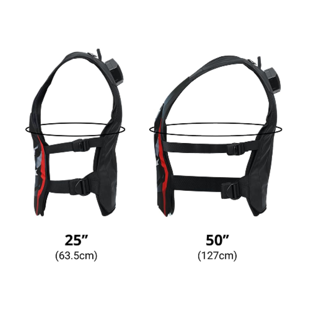 Chaleco háptico BHAPTICS TACTSUIT Air (Rojo/Negro)