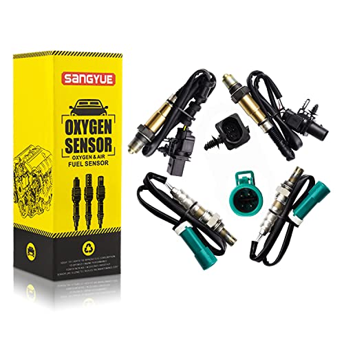 4 Oxygen O2 sensor 1 & 2 for 2009 2010 Ford F-150 5.4L 6.2L Upstream +Downstream