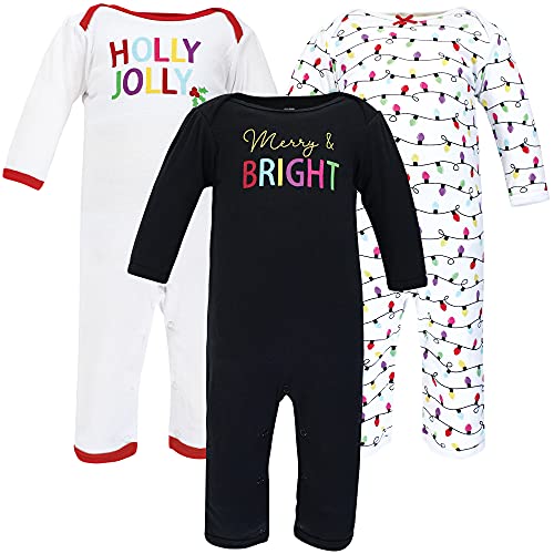 Image of Hudson Baby baby-girls Cotton Coveralls
