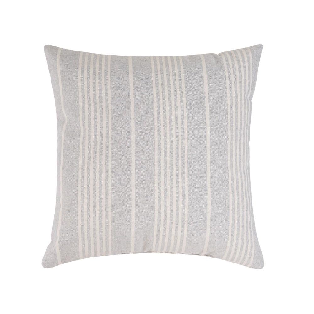 Set 6 Cojines Decorativos 45x45 cm Marrón y Gris con Relleno para Sofá