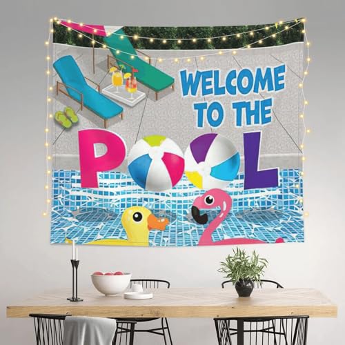Tapisserie flamant rose grand format pour habillage mural